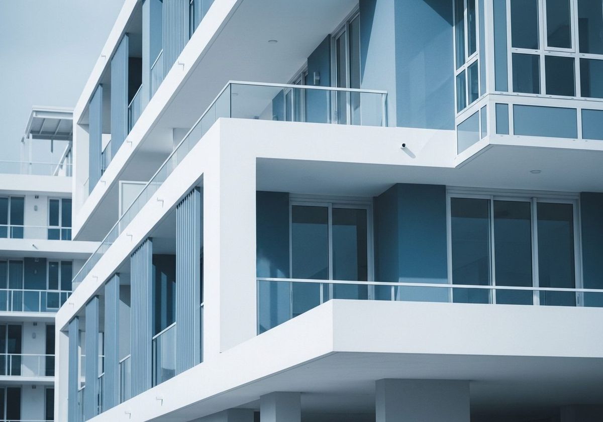 Edificio condominiale moderno, servizi per il condominio